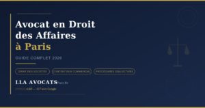 Avocat droit des affaires Paris - LLA Avocats - Cabinet Paris 8e